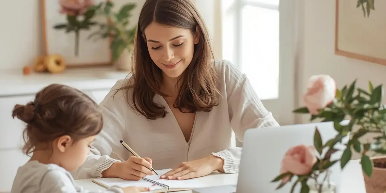 Entreprendre quand on est une maman épuisée : mon cheminement