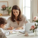 Entreprendre quand on est une maman épuisée : mon cheminement