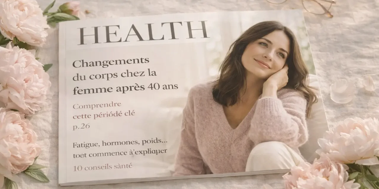Changements du corps chez la femme autour de 40 ans : ce que révèle la science